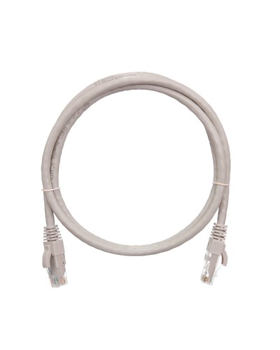 Шнур коммутационный 2хRJ45/8P8C U/UTP кат.6 (NMC-PC4UE55B-020-GY) NIKOMAX (2 м) в Сочи Патчкорды (медные) Pintop.ru