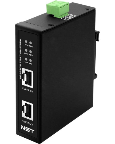 Промышленный PoE-инжектор Gigabit Ethernet на 90W с бустером напряжения NST NS-PI-1G-90/IB в Сочи Дополнительное оборудование для сетей Pintop.ru