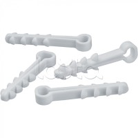 Дюбель-хомут Navigator 93 751 NCU-F-6-12-45-100-WH (100 шт/упак)