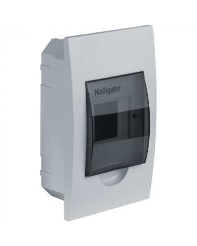 Коробка Navigator 93 801 NSS-DBI-4-WH-IP41 в Сочи Боксы для автоматов Pintop.ru