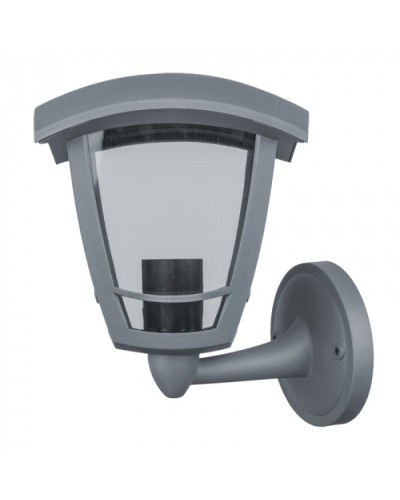 Светильник Navigator 80 458 NOF-P01-GR-IP44-E27 (4 грани серый) в Сочи Светильники Pintop.ru