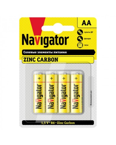 Элемент питания Navigator 94 758 NBT-NS-R6-BP4 в Сочи Электротехническое оборудование Pintop.ru