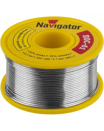 Припой Navigator 93 720 NEM-Pos05-61K-1-K100 в Сочи Аксессуары для кабель-канала Pintop.ru