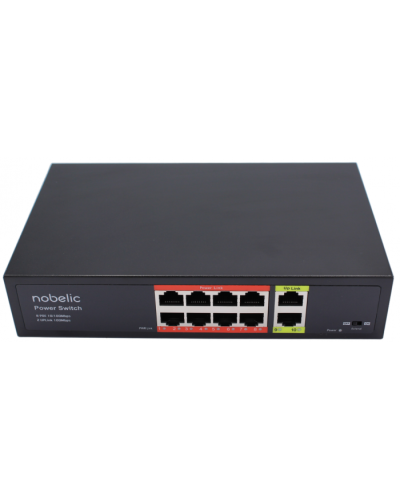 Неуправляемый PoE коммутатор Nobelic NBLS-1008N в Сочи Коммутаторы Pintop.ru