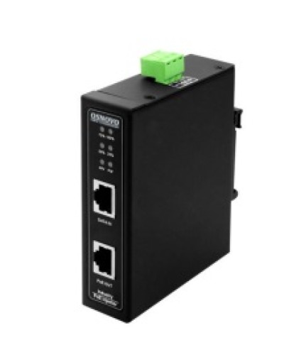 OSNOVO Midspan-1/303X(Booster) Промышленный PoE-инжектор в Сочи Системы видеонаблюдения Pintop.ru