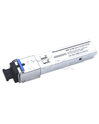 SFP Модуль OSNOVO SFP-S1SC12-G-1310-1550-I в Сочи Модули SFP/XFP/GBIC Pintop.ru