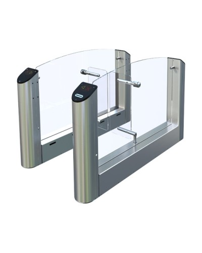 Гибрид центрального модуля турникета с высокими створками Oxgard Praktika T-07-GCMТ-900/1200 в Сочи Турникеты Pintop.ru