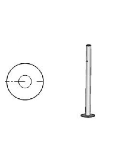 Стойка ограждения с отверстием под фиксатор односторонняя справа Oxgard Стойка ограждения односторонняя с отверстием под фиксатор справа (ВЗР 1996.09.22) в Сочи Ограждения Pintop.ru