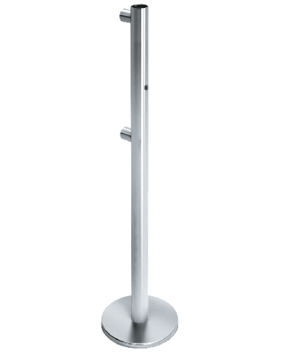 Стойка ограждения односторонняя Oxgard ВЗР2442.09.05 в Сочи Ограждения Pintop.ru