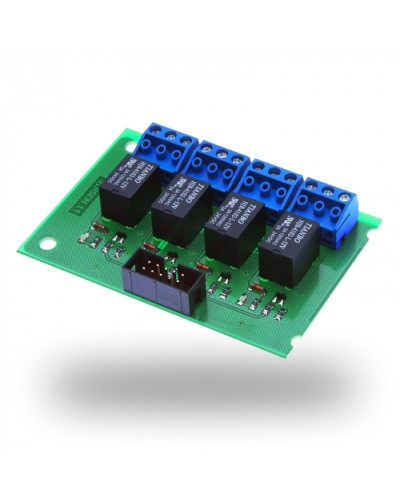 Расширитель релейный Parsec NMO-04 в Сочи Сетевая СКУД Parsec Pintop.ru