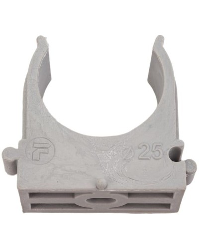 Крепёж-клипса для труб ø25 мм, серая (100 шт/уп)Rexant (28-0125-2) в Сочи Держатели, клипсы, скобы Pintop.ru