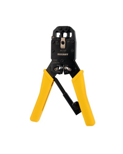 Кримпер для обжима 10P10C / 8P8C / 6P6C / 4P4C (HT-200R) (TL-200R) REXANT (12-3442) в Сочи Монтажные материалы Pintop.ru