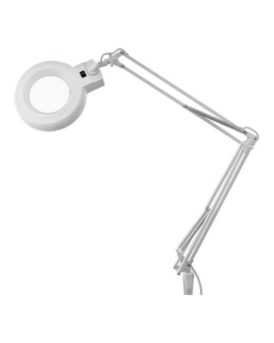 Лупа на струбцине круглая настольная 8Х с подсветкой REXANT (31-0021) в Сочи Монтажные материалы Pintop.ru