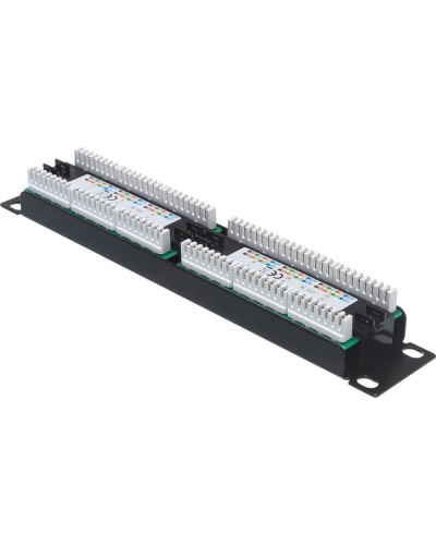 Панель коммутационная 10, 1U, 12 портов UTP, RJ-45, CAT 5e REXANT 04-0025 в Сочи Патч панель Pintop.ru