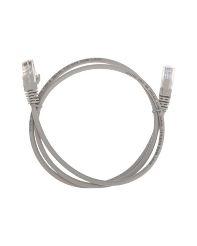 Патч-корд U/UTP, CAT 5e, RJ45-RJ45, 26AWG, LSZH, серый, 1м REXANT 02-0100-1 в Сочи Патчкорды (медные) Pintop.ru