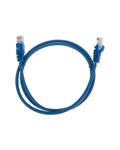 Патч-корд U/UTP, CAT 5e, RJ45-RJ45, 26AWG, LSZH, синий, 1м REXANT 02-0104-1 в Сочи Патчкорды (медные) Pintop.ru