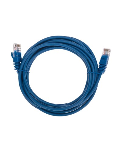 Патч-корд U/UTP, CAT 5e, RJ45-RJ45, 26AWG, LSZH, синий, 3м REXANT 02-0104-3 в Сочи Патчкорды (медные) Pintop.ru