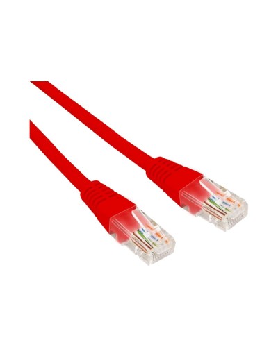 Патч-корд U/UTP, CAT 6, RJ45-RJ45, 26AWG, LSZH, красный, 0,3м REXANT 02-0293-03 в Сочи Патчкорды (медные) Pintop.ru