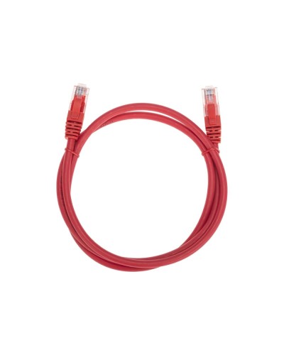 Патч-корд U/UTP, CAT 6, RJ45-RJ45, 26AWG, LSZH, красный, 1м REXANT 02-0293-1 в Сочи Патчкорды (медные) Pintop.ru
