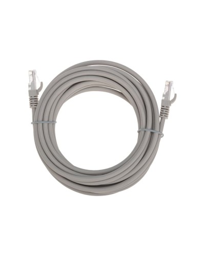 Патч-корд U/UTP, CAT 6, RJ45-RJ45, 26AWG, LSZH, серый, 5м REXANT 02-0290-5 в Сочи Патчкорды (медные) Pintop.ru
