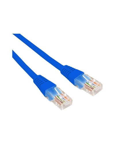 Патч-корд U/UTP, CAT 6, RJ45-RJ45, 26AWG, LSZH, синий, 0,3м REXANT 02-0294-03 в Сочи Патчкорды (медные) Pintop.ru