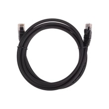 Патч-корд U/UTP, CAT 6, RJ45-RJ45, 26AWG, LSZH, черный, 2м REXANT 02-0292-2