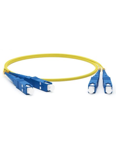 Патч-корд оптический соединительный (SM), 9/125 (OS2), SC/UPC-SC/UPC, (Duplex), LSZH, 3м 50-2013 в Сочи Патч-корды оптические Pintop.ru