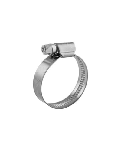 Хомут червячный 16-25/9-0,6мм, нержавеющая сталь W2, (50 шт/уп) REXANT 07-0716 в Сочи Стяжки-хомуты Pintop.ru