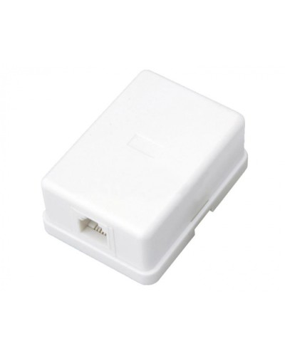 Розетка телефонная 1х6Р-4С (50шт/уп) REXANT 03-0001 в Сочи Коннекторы Pintop.ru