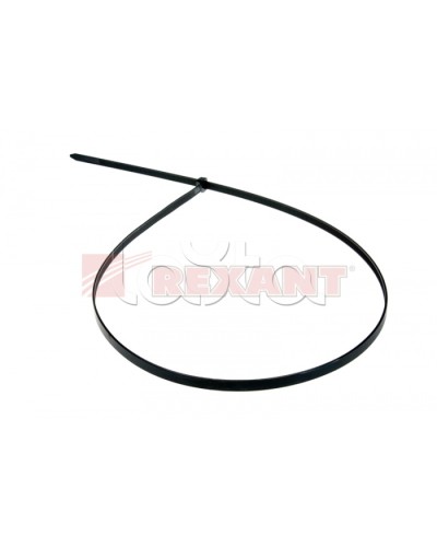 Хомут-стяжка нейлоновый 9х1020 мм чёрный (100шт/уп) REXANT 07-1021 в Сочи Стяжки-хомуты Pintop.ru