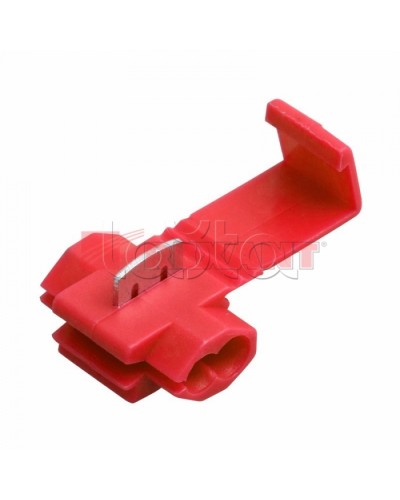 Ответвитель 0.5-1.0мм² (KW-3, 3MR (LT-215)) красный (100шт/уп) REXANT 08-0761 в Сочи Аксессуары для кабель-канала Pintop.ru