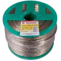 Трос стальной в ПВХ изоляции d3.5 мм (200 м) REXANT 09-5335