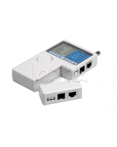 Тестер Кабеля универсальный RJ-45+RJ-11+RJ-12+USB+BNC (HT-2468B) REXANT 12-1003 в Сочи Тестеры для систем видеонаблюдения Pintop.ru