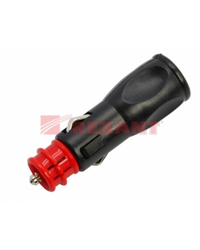Штекер автоприкуривателя с предохранителем универсальный под винт (50шт/уп) REXANT 16-0204 в Сочи Коннекторы Pintop.ru