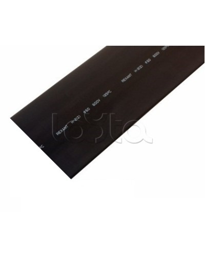 Термоусадочная трубка 50.0 / 25.0 мм 1м черная (10шт/уп) REXANT 25-0060 в Сочи Аксессуары для кабель-канала Pintop.ru