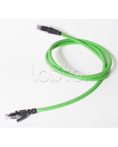 Коммутационный шнур категории 6, U/UTP, 4х2х(7х0,21), LSZH, 3м, зеленый SPL (500015) в Сочи Патч-корды и пигтейлы Pintop.ru