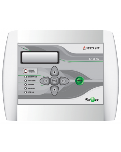 Центральный блок с ЖК дисплеем и клавиатурой Smartec FP-01-PD в Сочи Адресная система охранно-пожарной радиоканальной сигнализации Smartec Pintop.ru