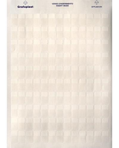 Табличка маркировочная 20х10мм. Полиэстер. Белая DKC (SITFP1020W) в Сочи Аксессуары для лотков Pintop.ru