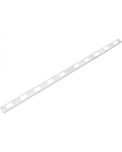 Органайзер кабельный вертикальный 24U TLK TLK-OV75-2-24U-I-GY в Сочи Патч-корды и пигтейлы Pintop.ru