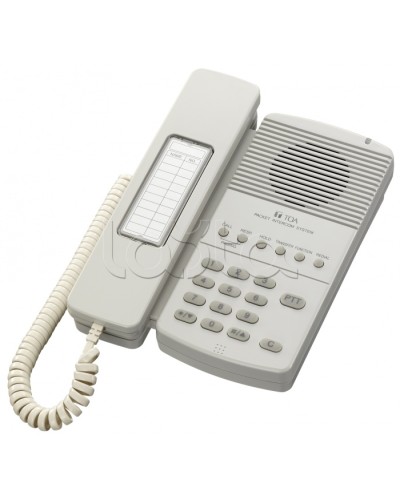 Мастер-станция аналоговая для коммутатора N-8400RS TOA N-8410MS Y в Сочи Системы оповещения и трансляции TOA Pintop.ru