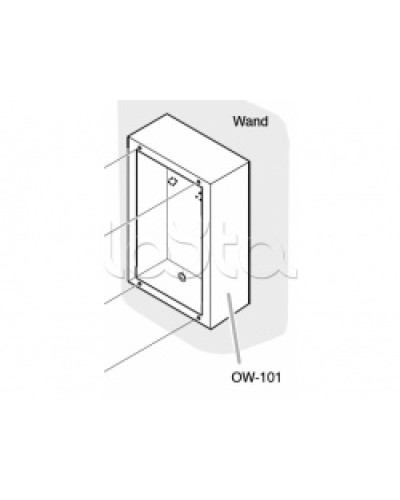 Коробка накладная TOA OW-101 в Сочи Аксессуары для СОУЭ Pintop.ru