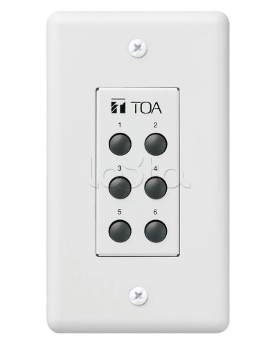 Панель управления внешняя TOA ZM-9001 в Сочи Системы оповещения и трансляции TOA Pintop.ru