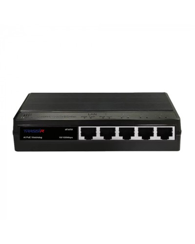 Hi-PoE коммутатор TRASSIR TR-NS1105-60-4POE в Сочи Коммутаторы Pintop.ru