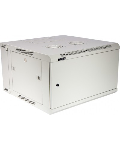 Шкаф настенный серии Pro, 3-секционный, 12U 600x600, металлическая дверь TWT-CBW3M-12U-6x6-GY в Сочи Аксессуары для стоек и шкафов Pintop.ru