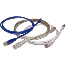 Патч-корд RJ45 TWT UTP кат.5e, с заливными колпачками, 1,5 м, серый TWT TWT-45-45-1.5-GY
