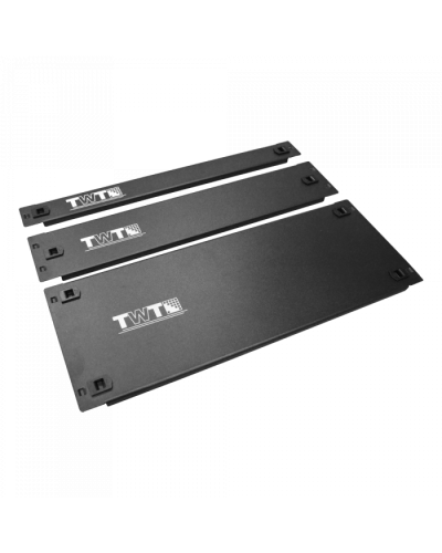 19 металлическая фальш-панель 1U, быстросъемная, черная TWT (TWT-DC-TLMFP-1U) в Сочи Аксессуары для стоек и шкафов Pintop.ru
