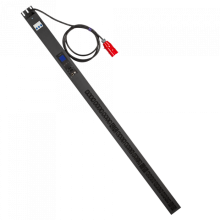 Блок розеток верт. 16A / 380V, 6xC19 + 36xC13, шнур 3.0 м, разъем IEC309 TWT (TWT-PDVMT3-6x36-16A)