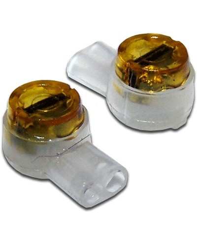 Соединитель проводов 0.4-0.9 мм, изолированный (скотчлок), прямое соединение, гель TWT TWT-SLC-UY2 в Сочи Клеммные колодки Pintop.ru