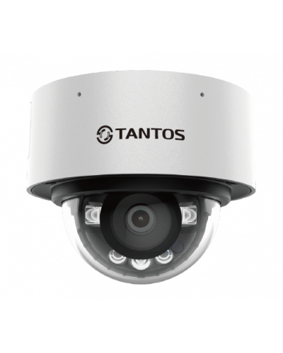 IP-видеокамера в купольном исполнении Tantos TSi-Vn453F в Сочи IP-камеры Pintop.ru