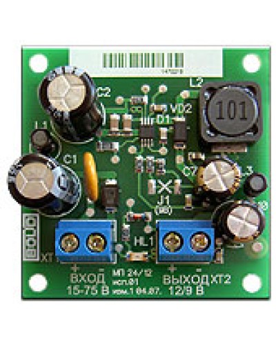 Модуль преобразователя Болид МП 24/12В исп.01 в Сочи Электротехническое оборудование Pintop.ru